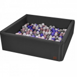 Suchý bazén Golden kids 120 cm - grafitový